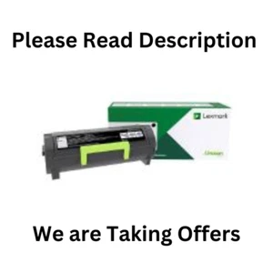 Lexmark 50F1X00 Extra-High-Yield Return Program Black Toner Cartridge - Picture 1 of 1