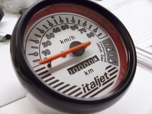Italjet Formula 50 AC Tachometer Tacho Instrument Orologio Speedometer Epoca - Bild 1 von 8