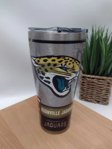 Tervis Edge 30oz Stainless Steel Tumbler - NFL - Jacksonville Jaguars Cover