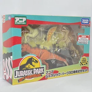 TAKARA TOMY ANIA Jurassic Park 30th Anniversary Set Mini Figure JAPAN FedEx - Picture 1 of 12