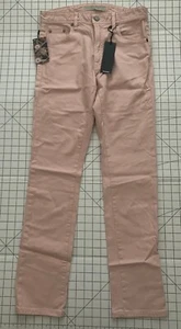 NUEVO 30 x 34 Hombres Murano Avant Garden Evan Pantalones Planos Extra Ajustados Melocotón $90 - Imagen 1 de 15