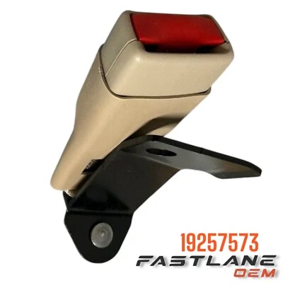 2011-2014 CADILLAC CTS CASHMERE REAR LEFT SEAT BELT WITH BUCKLE NEW OEM 19257573 - Image 1 of 4