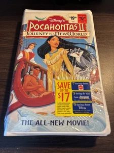 Pocahontas II: Reise in eine neue Welt (1998) VHS - Disney - Brandneu! Versiegelt! - Bild 1 von 2