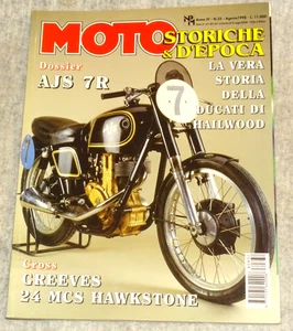 MOTO STORICHE E D'EPOCA ANNO 4 NUMERO 32  AGOSTO 1998 - Foto 1 di 1