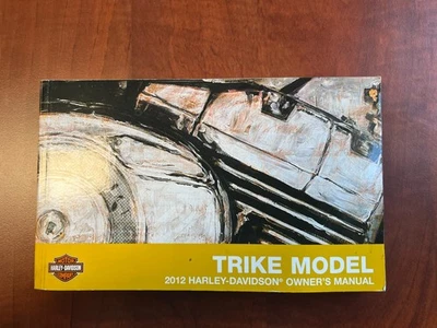 Harley Davidson Trike 2012 modelo manual del propietario 83390-12 Foto 1 de 3