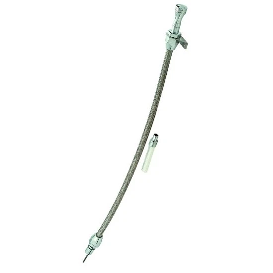 Varilla de medición de transmisión trenzada Mr Gasket 9704G GM 700R4 Foto 1 de 4