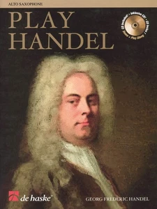 Play Handel for Alto Sax Solo Classical Sheet Music Play-Along Book CD Pack - Picture 1 of 1
