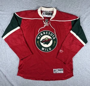 Minnesota Wild NHL Hockey Jersey Red Adult Small See Desc. - Picture 1 of 19