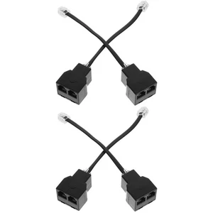 Câble adaptateur téléphone 2 pièces accessoires de voyage pour téléphones - Photo 1/12