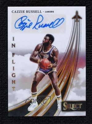 2023-24 Panini Select In Flight Signatures /125 Cazzie Russell #IFS-CAZ Auto - Image 1 of 2