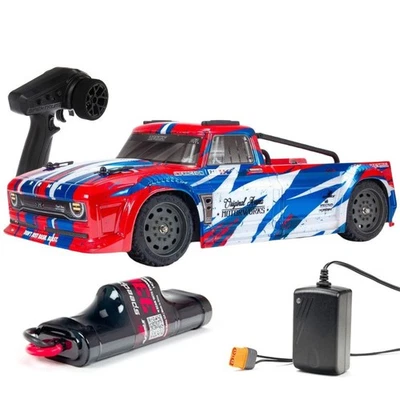 Arrma Infraction 4X4 MEGA 1/8 Restomod truck (Rossa/Blu) - Automodello elettrico - Immagine 1 di 4