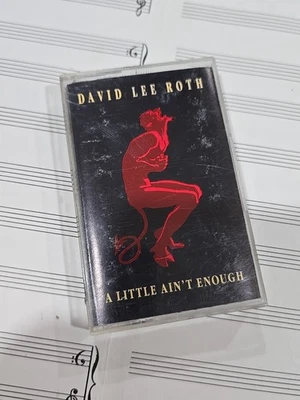 Cassette Tape David Lee Roth A Little Ain't Enough WB Warner Bros Jason Becker - Image 1 of 4