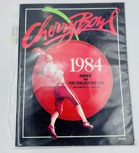 1984 EINWEIHUNG "CHERRY BOWL" FUSSBALLPROGRAMM (ARMEE vs MICHIGAN STATE, 88 SEITEN) - Bild 1 von 2