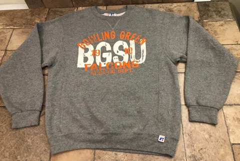 Vintage Russel Athletic Bowling Green Falcons Athletic Dept Medium Sweatshirt Cover
