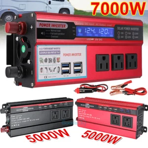 7000W 6000W 5000W 12V A 110V Konverter Con USB Para Carro Inversor Corriente - Bild 1 von 186