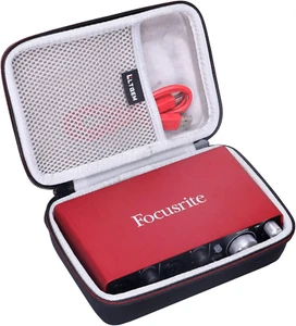 Custodia rigida da viaggio LTGEM per Focusrite Scarlett 2I2/Solo (3Rd Gen) USB Audio Inte - Foto 1 di 12