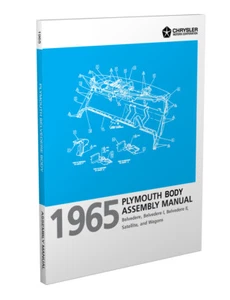 1965 Plymouth Belvedere and Satellite Body Assembly Manual Exploded Views - Bild 1 von 3
