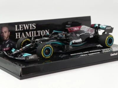 Minichamps Mercedes W12 #44 Lewis Hamilton winner Qatar GP 2021 1/43 410212144 - Immagine 1 di 3