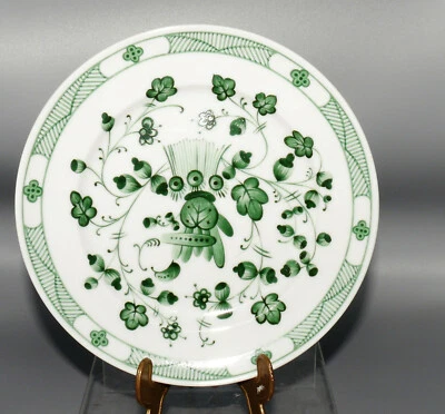 Königl. pr. Alt Tettau Victoria Chrysantheme grün Dessertteller 19,5 cm Dm  - Bild 1 von 2