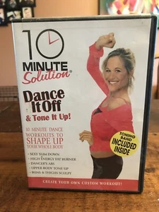 10 Minute Solutions - Dance It Off and Tone It Up - Dvd (No Toning Band) - Picture 1 of 12