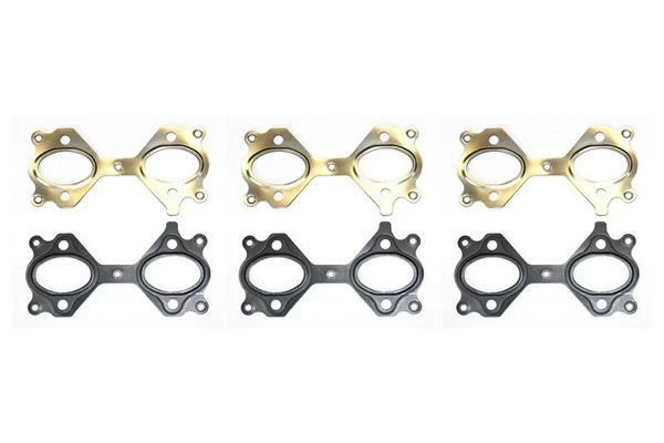 x3 Exhaust Manifold Gasket Seal FOR BMW X5 E53 3.0 01->06 Diesel E53 Elring - Image 1 of 1