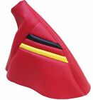 Real Leather Red W/German Flag Stripes Ebrake Boot Fits 92-99 Bmw E36