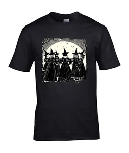Maglietta Halloween Strega Ragazze Saranno Ragazze, Spaventosa Zucca Pennywise Chucky Top - Foto 1 di 7