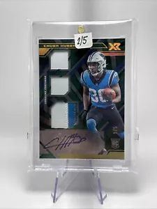 Chuba Hubbard Panini XR RPA 2/5 - Picture 1 of 2