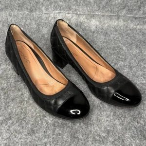 Vionic Women's Ruby Block Quilted Pumps in Black- Sz 9.5 - Picture 1 of 10