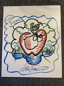 Unikat Zeichnung New York von Charles Fazzino 52x63cm signiert Autogramm - Bild 1 von 1