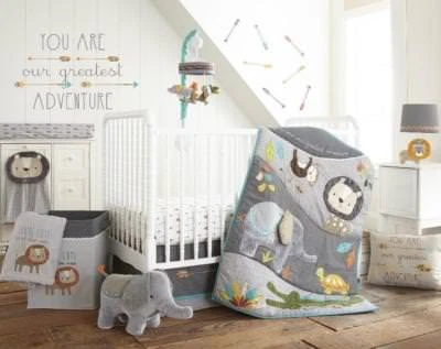 Juego de cama para cuna Levtex Baby Zambezi de 5 piezas -- NUEVO EN PAQUETE Foto 1 de 2