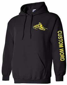 CUSTOM SNOWMOBILE Hoodie CHOOSE DESIGN Arctic Cat Ski Doo Polaris Sweatshirt - Picture 1 of 11