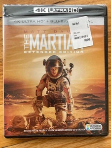 *NEW SEALED* THE MARTIAN: EXTENDED EDITION 4K ULTRA HD + BLU-RAY 3-DISC SET - Picture 1 of 2