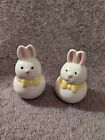 Petite Easter Bunny Salt And Pepper Shakers
