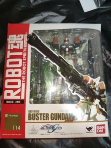 Robot Spirits Buster Gundam figure SEED Bandai Zaft GAT-X103 Mobile suit Dearka - Picture 1 of 12