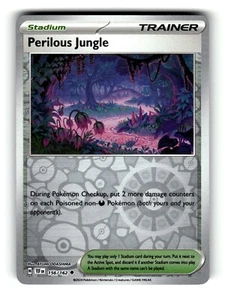 Pokemon Temporal Forces Perilous Jungle 156/162 Reverse Holo - Picture 1 of 3