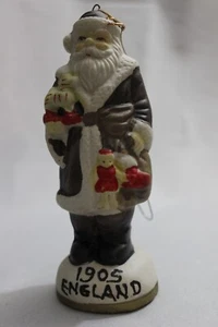 Handcrafted Ceramic Dated Santa Decoration 1937 USA Figurine 5" Limited Ed - Picture 1 of 24