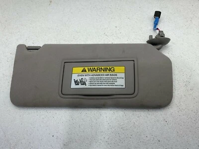 #2008-2012 Honda Accord pasajero delantero derecho parasol gris OEM Foto 1 de 4