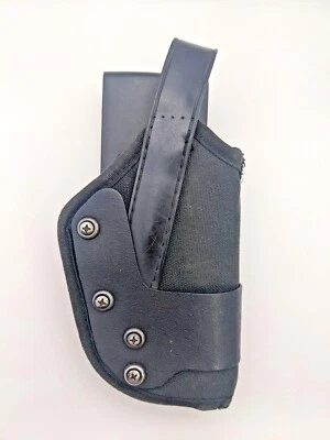 Uncle Mike's Sidekick Holster Right Hand RH Size 20 Black Pistol Belt Duty Hip - Image 1 of 4