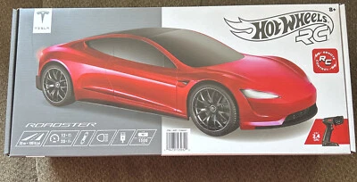 2023 Hot Wheels Remote Control Tesla Roadster Factory Sealed !! - Image 1 of 4