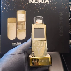 LUXURY NOKIA 8800 Sirocco Gold 8800d LV Edition RM-165 Unlocked GSM Mobile Phone - Picture 1 of 15