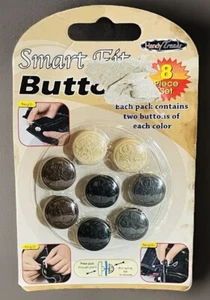 Handy Trends Smart Fit Button-Fix Knöpfe an Jeans Hose Shorts 8 Stück - Bild 1 von 5