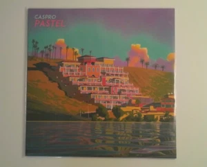 Caspro Pastel on Blue Transparent Vinyl Record, Time Slave TSR140, New Unplayed - Picture 1 of 6