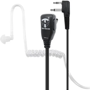 TechSide TSPN-M Auricolare Pneumatico Trasparente 2 Pin Midland per Radio ric... - Zdjęcie 1 z 1