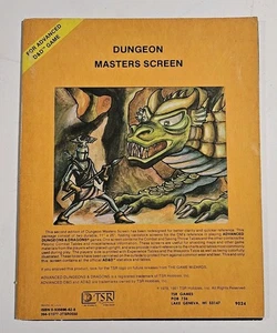 AD&D • Dungeon Masters Screen • 1981 • TSR 9024 - Bild 1 von 4