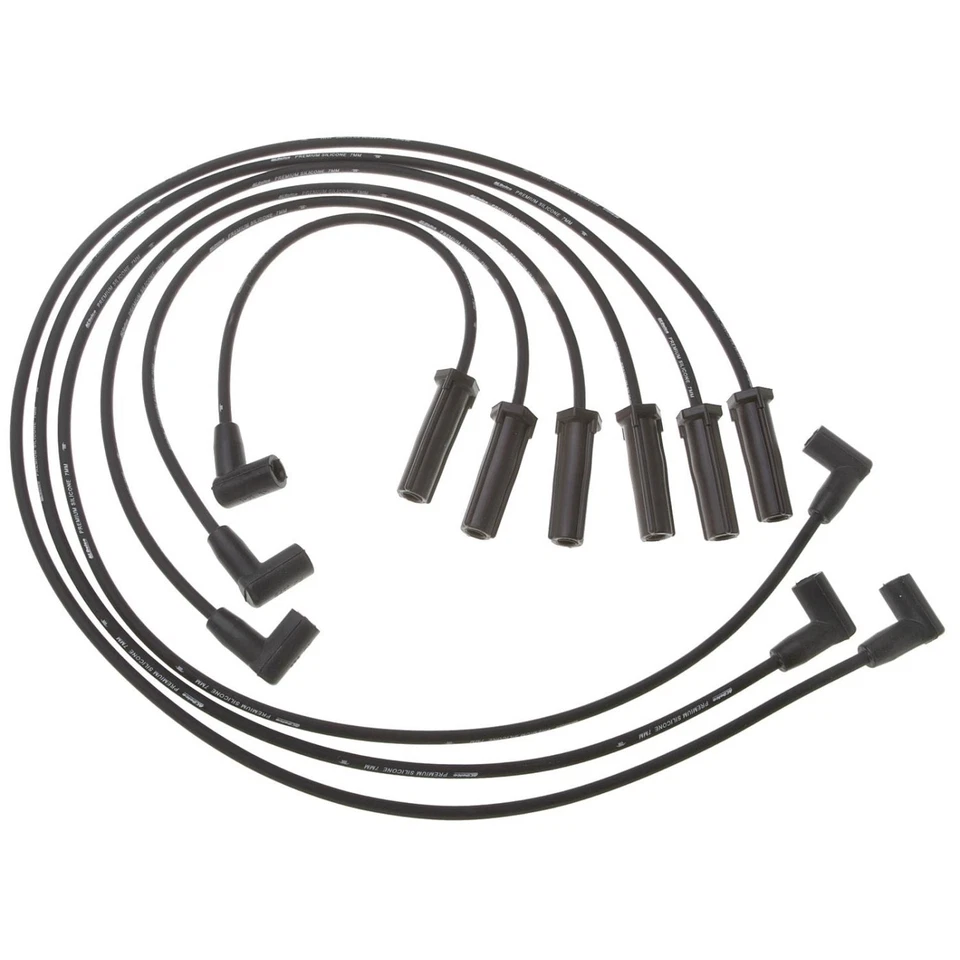 AC Delco 9746BB Spark Plug Wires Set of 6 for Chevy Buick LaCrosse Grand Prix - Image 1 of 1