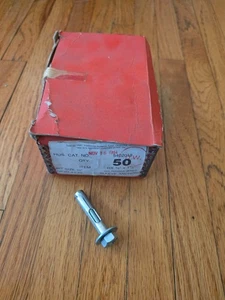 Neu Karton mit 50 Hilti Muffenankern 3/8" x 1 7/8" # 5402018 - Bild 1 von 3