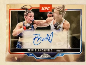 Erin Blanchfield 2025 Topps Chrome UFC Autograph Auto - Picture 1 of 1