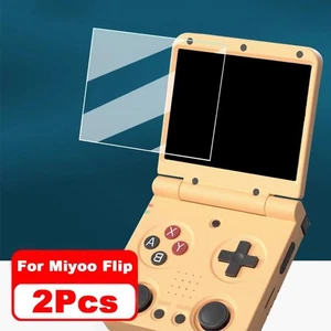 Protector de pantalla con cubierta de película antiarañazos F7J7 2 piezas para consola de juegos abatible - Imagen 1 de 6