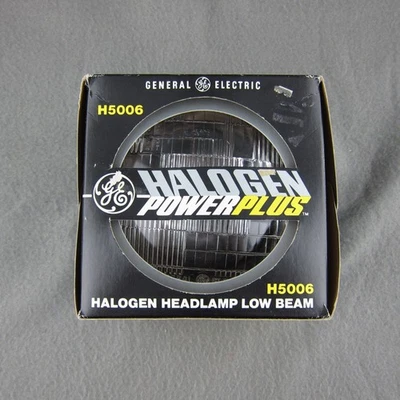 Faro halógeno PowerPlus de haz bajo General Electric H5006 NOS DE COLECCIÓN Foto 1 de 4